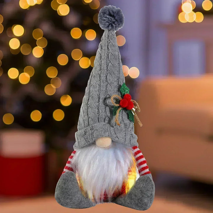 Skanto | Christmas Gnome Decoration | LED Night Light | Warm Glow