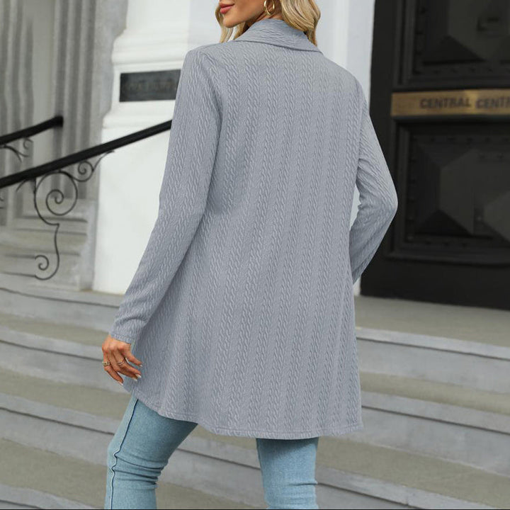 Women's Oversized Cardigan in Green, image 2