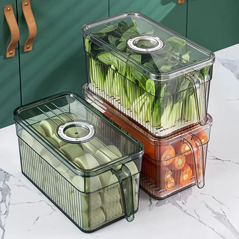 Fresh-Keep Refrigerator Storage Box for Organised Fridge Storage