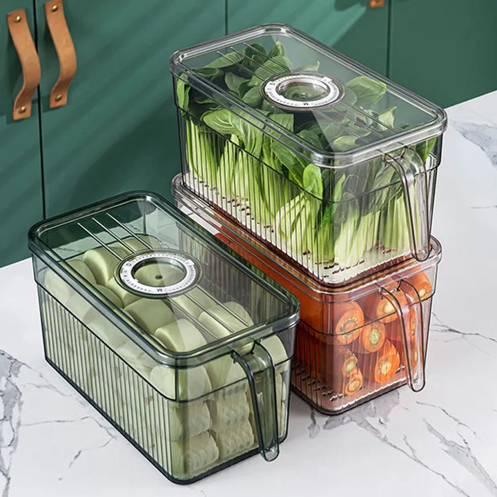 Fresh-Keep Refrigerator Storage Box for Organised Fridge Storage