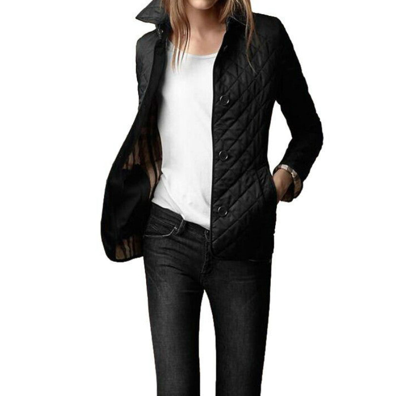 Women's Fitted Quilted Coat
