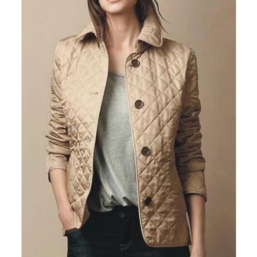 Women's Fitted Quilted Coat