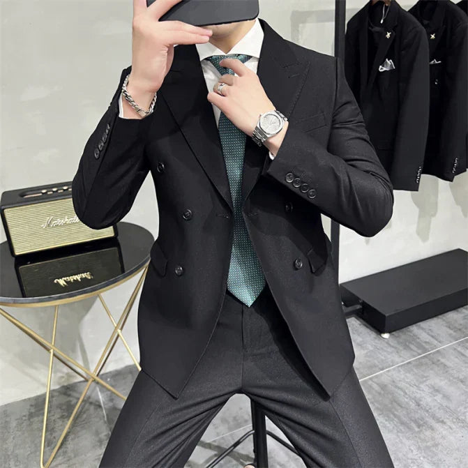 Men's Winter Tuxedo Suit Formal Set