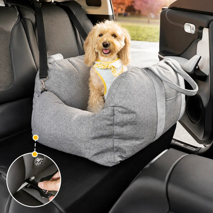 ISOFIX Dog Car Seat Bed with LATCH System - First Class 0