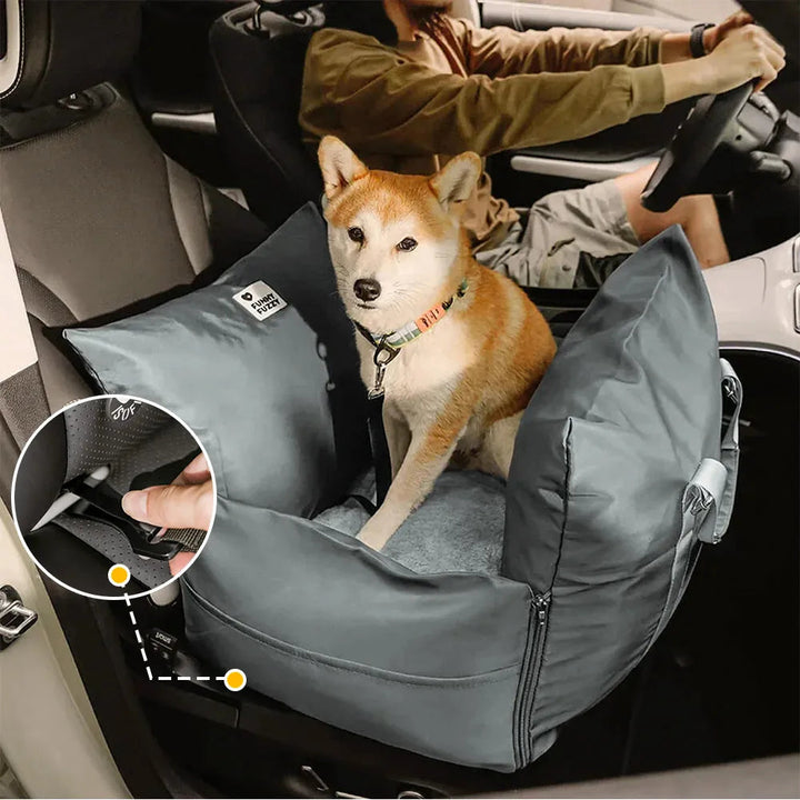 ISOFIX Dog Car Seat Bed with LATCH System - First Class 17