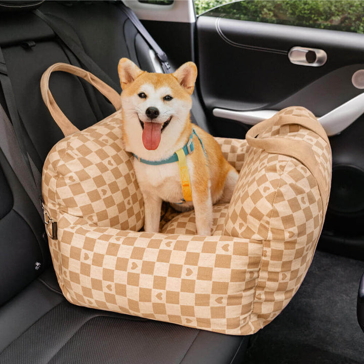 ISOFIX Dog Car Seat Bed with LATCH System - First Class 21