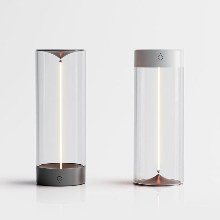 Cylindrical Beam Table Lamp | Modern Column Light, Two Sizes