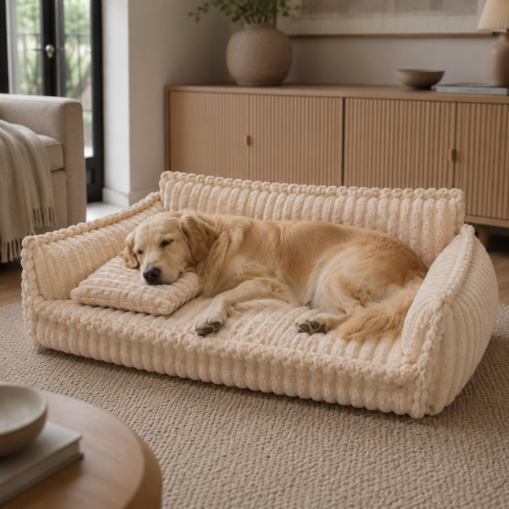 Luxury Orthopedic Dog Sofa Bed with Supportive Design | Cozy Rest for Pets 1