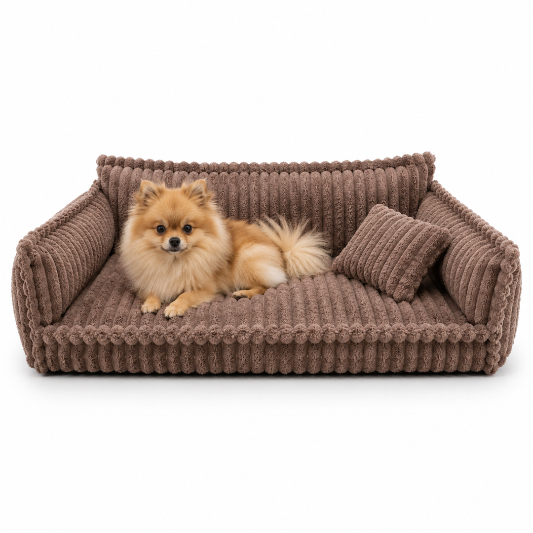 Luxury Orthopedic Dog Sofa Bed with Supportive Design | Cozy Rest for Pets 4