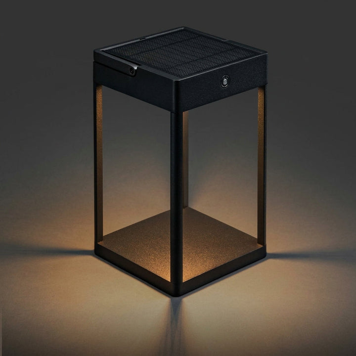 Luxury Solar Lantern | Modern Rechargeable Outdoor LED Lantern 0