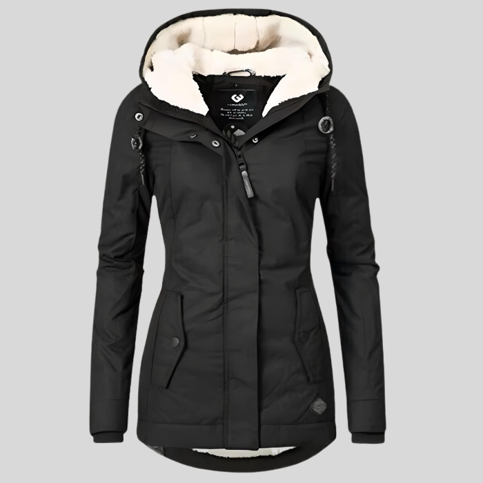 Women's Hooded Cold-Weather Coat