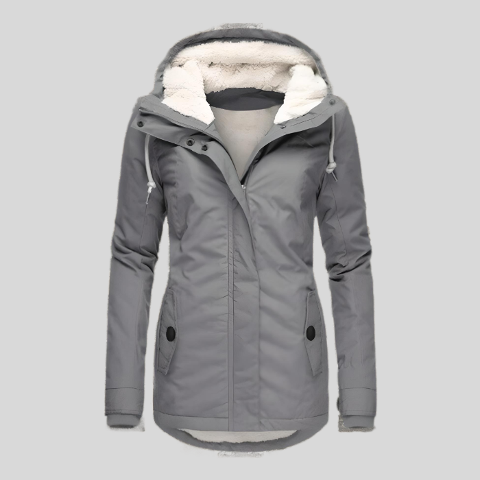 Women's Hooded Cold-Weather Coat