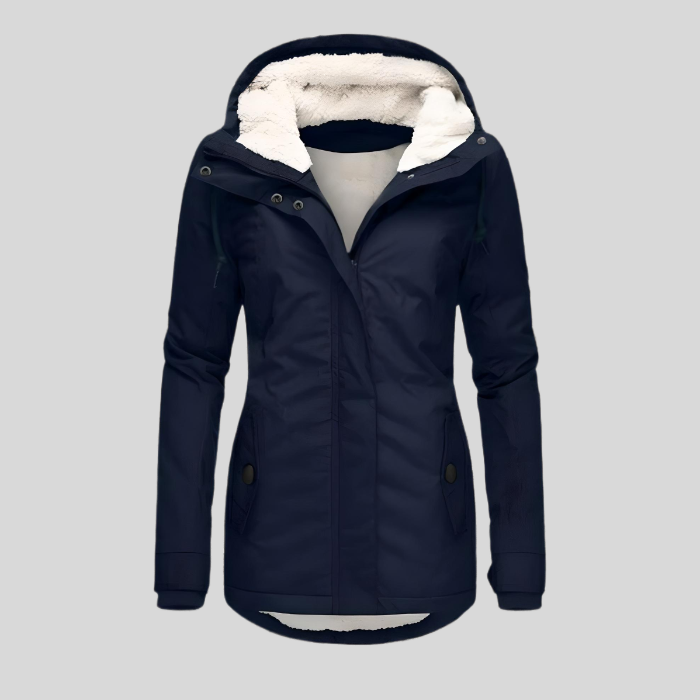 Women's Hooded Cold-Weather Coat