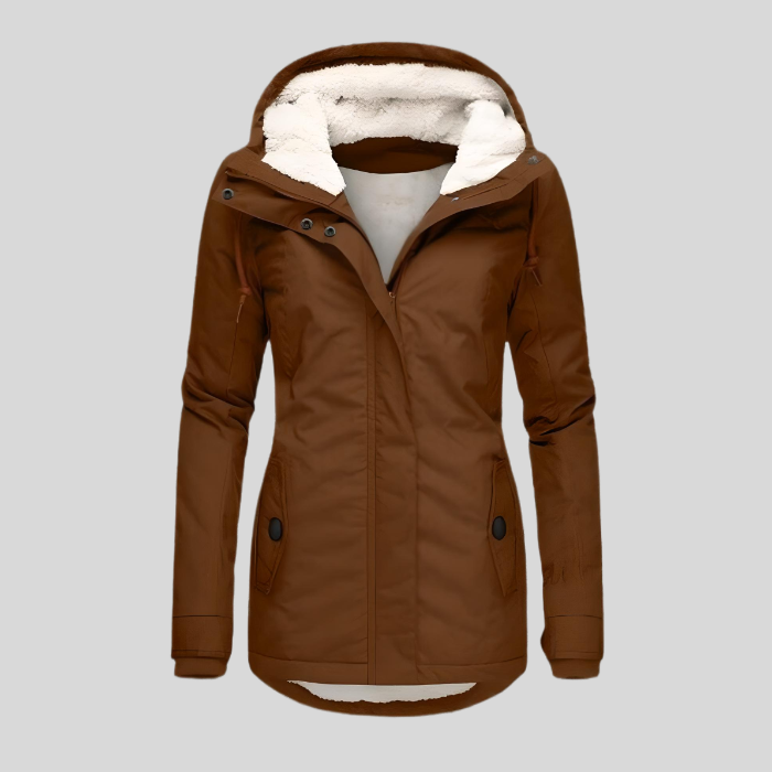 Women's Hooded Cold-Weather Coat