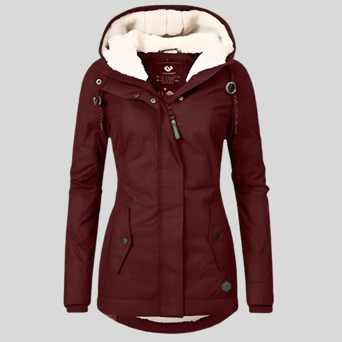 Women's Hooded Cold-Weather Coat