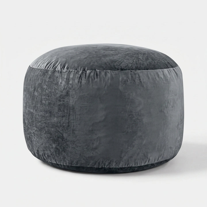 Memory Foam Bean Bag Chair - Soft Microfiber Lounge Chair for Adults & Kids 0