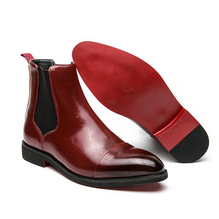 Men's Premium Leather Chelsea Boots for Daily Wear