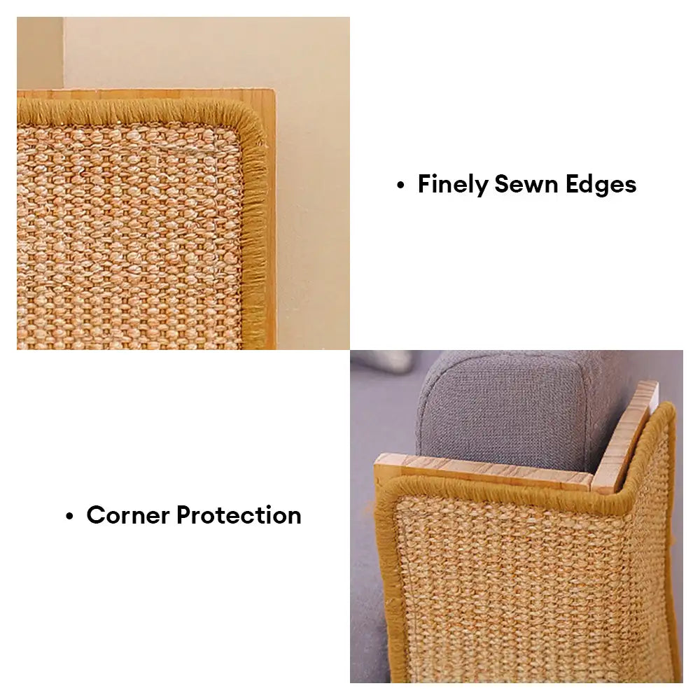 Multifunctional Sofa and Wall Corners Protection Sisal Cat Scratching Board 3