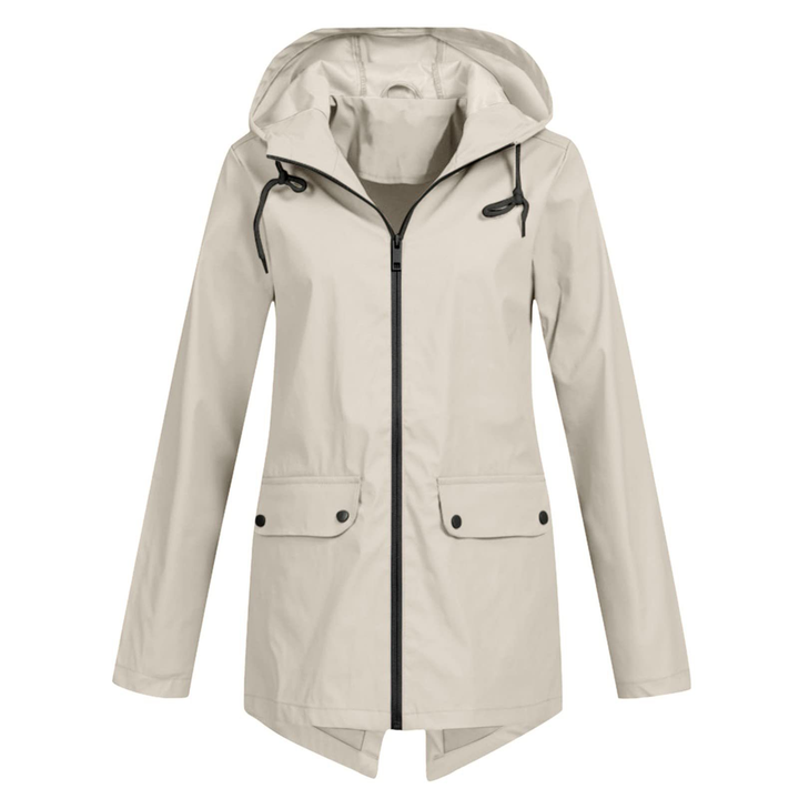 Women's Casual Urban Hooded Jacket with Full Zip