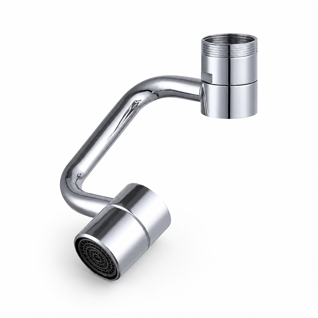 1080° Swivel Tap Extender | Stainless Steel Splash-Free Aerator