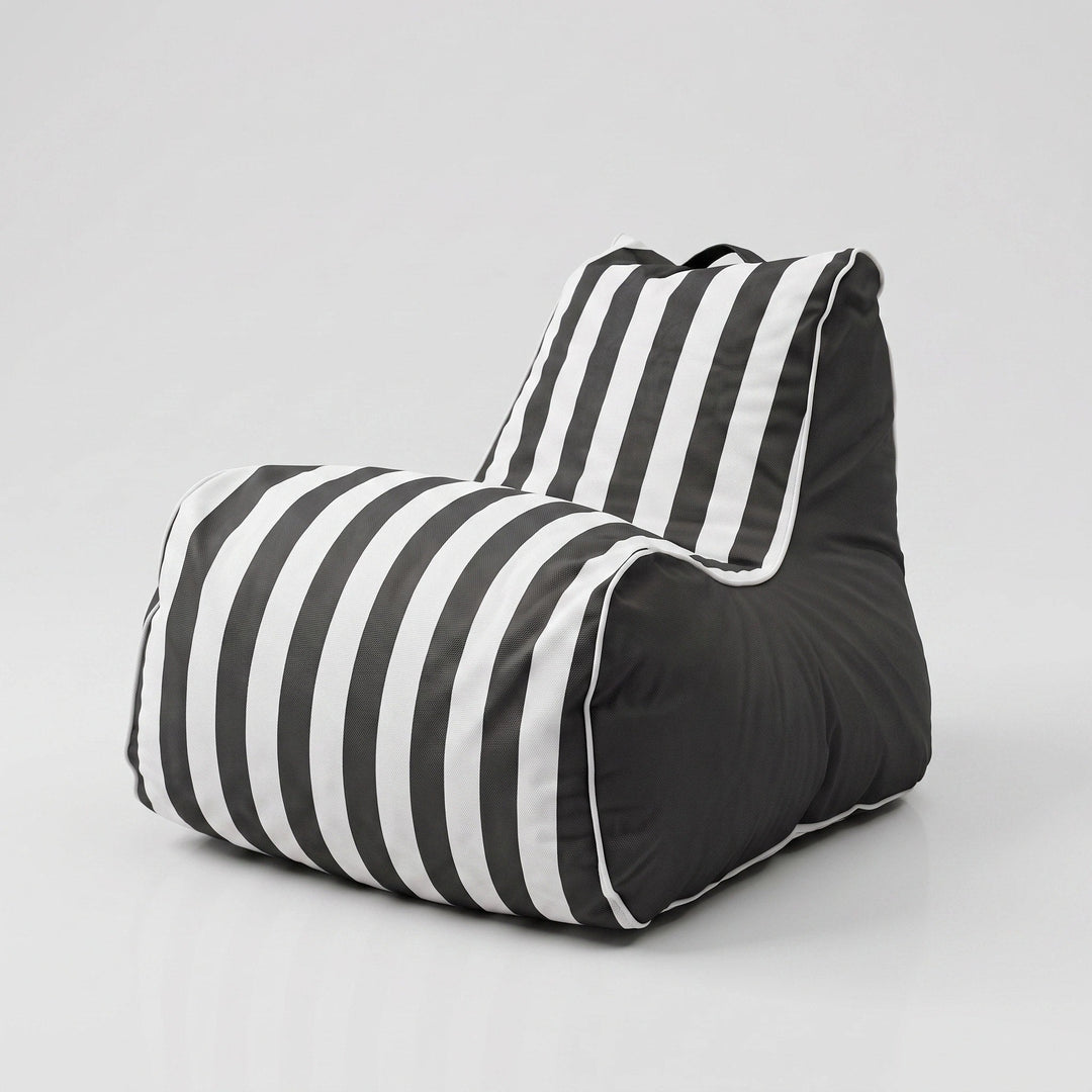 Outdoor Bean Bag Cover - Weather Resistant Garden Lounge Chair Cover 9