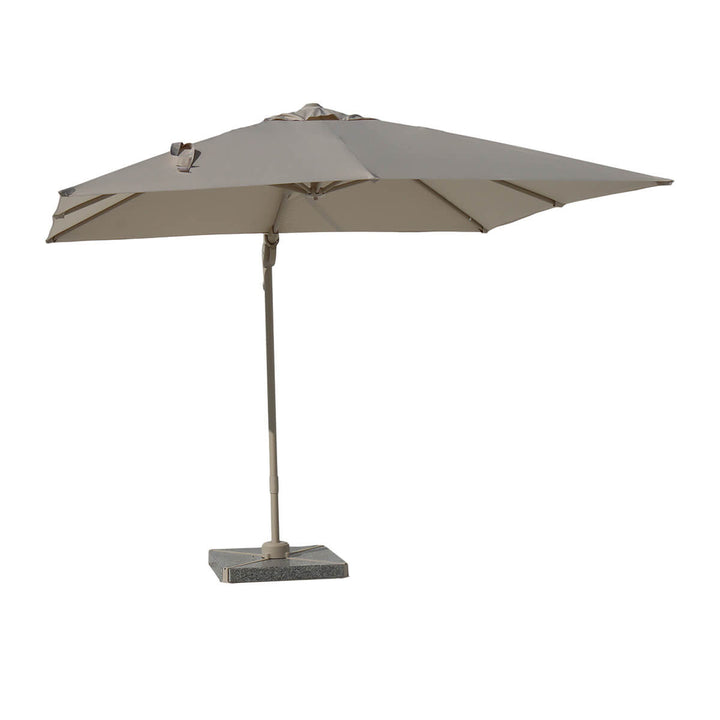 Outdoor Cantilever Garden Parasol with Base Weights | Square Patio Umbrella 1