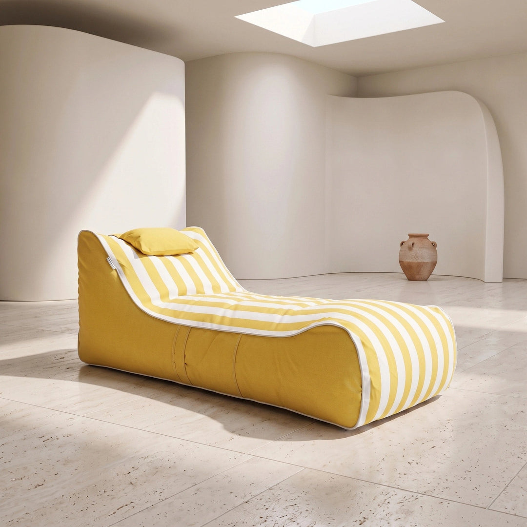 Outdoor Sun Lounger Bean Bag Cover - Premium Patio Lounger Without Filling 11