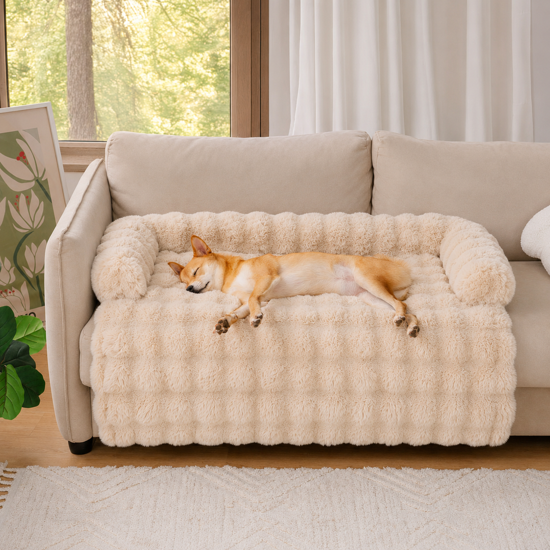 Plush Dog Bed with Ultimate Pet Comfort 3