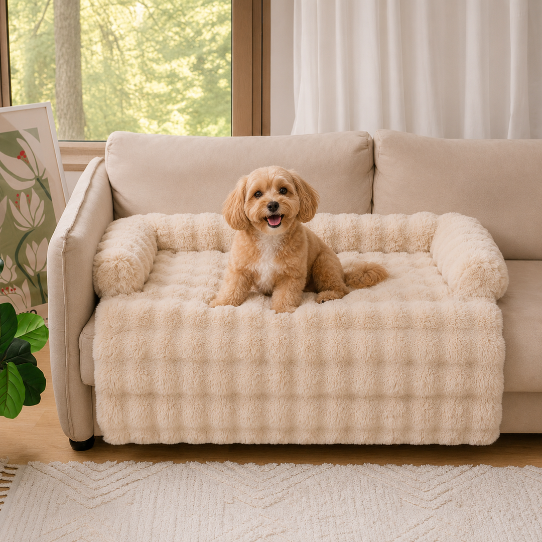 Plush Dog Bed with Ultimate Pet Comfort 4