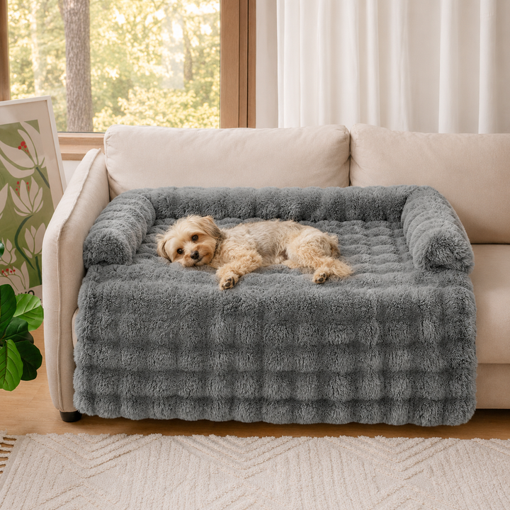 Plush Dog Bed with Ultimate Pet Comfort 6