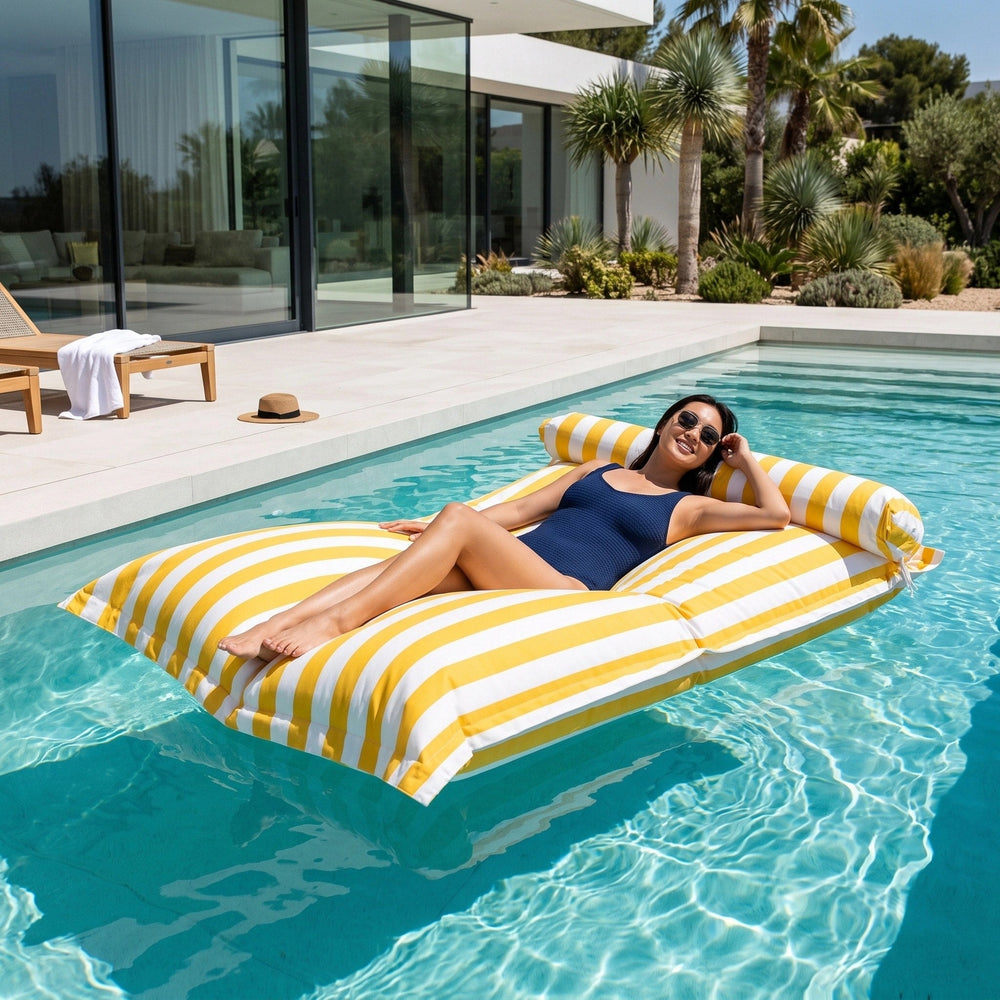Pool Bean Bag Float Cover - Outdoor Floating Bean Bag Cover Without Filling 1
