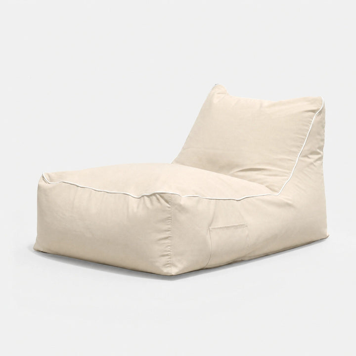 Poolside Bean Bag Lounger Cover - Water Resistant Outdoor Seat Cover 1