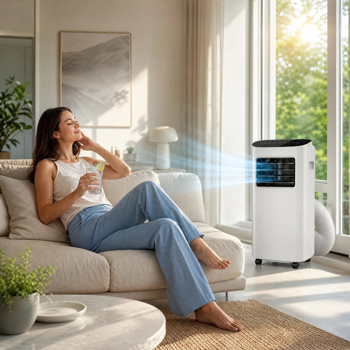Portable Air Conditioner 12000 BTU| 3-in-1 Air Conditioner, Fan & Dehumidifier | Quiet AC Unit for Rooms up to 51m² 6