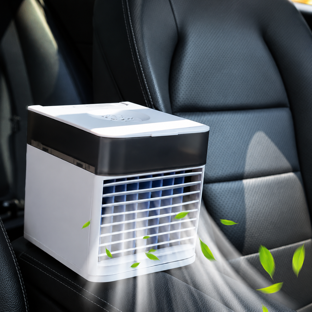 Portable Car Air Cooler | 12V/24V Vehicle Air Conditioner with Water Cooling | Compact Cooling Fan for Cars & Trucks 2