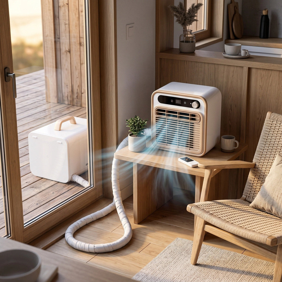 Portable Split Air Conditioner 5000 BTU | Air Con Unit for Caravans & Campers 5