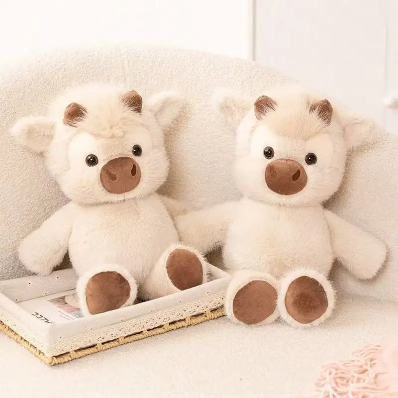 Highland Cow Plush Toy 45cm | Soft Cuddly Stuffed Animal
