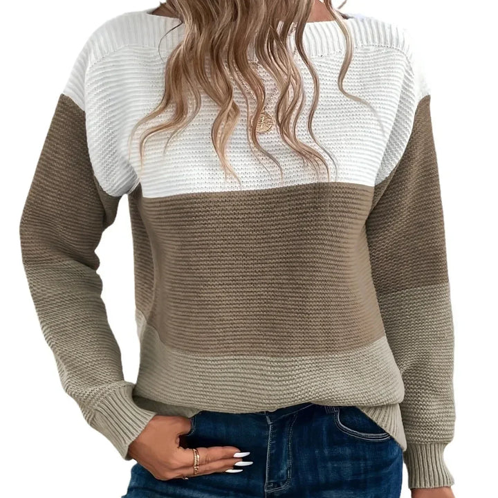 Women's Cashmere-Blend Winter Roll-Neck Top