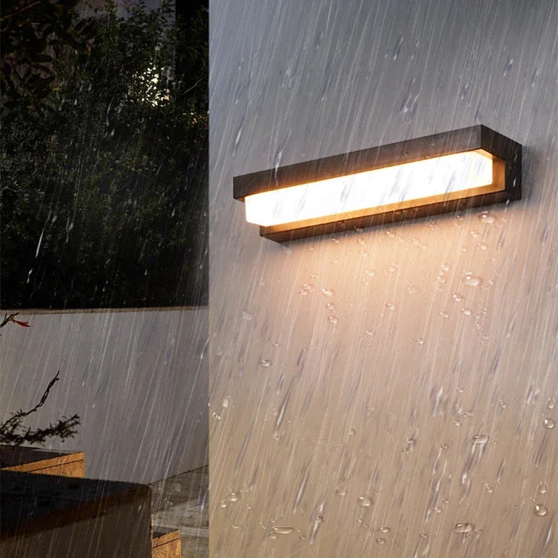 Outdoor Solar LED Wall Light – Waterproof Garden Wall Lamp | IP65