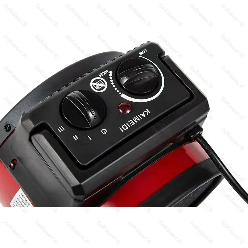 1500W industrial fan heater for garage and workshop - view 4