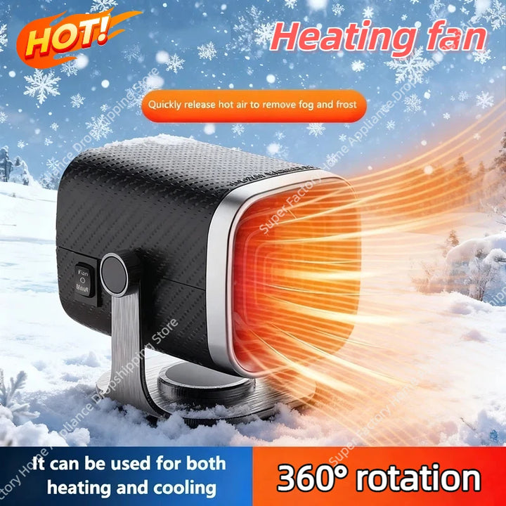 12V portable car heater and windscreen demister - view 2