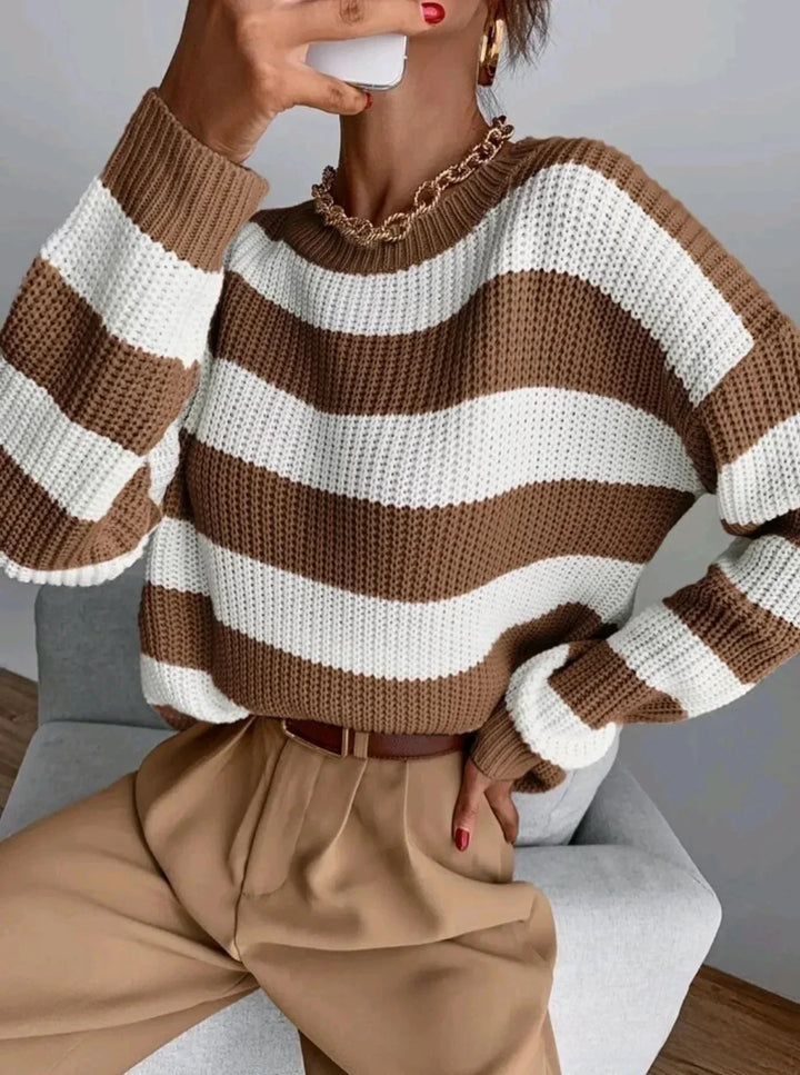 Women's Cashmere-Blend Knitted Roll-Neck