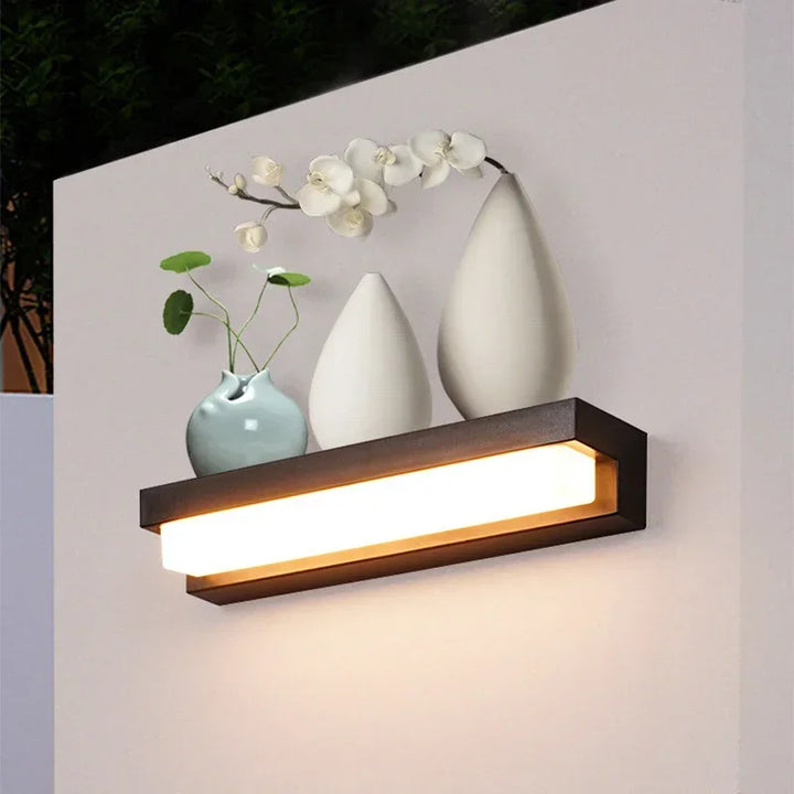 Outdoor Solar LED Wall Light – Waterproof Garden Wall Lamp | IP65