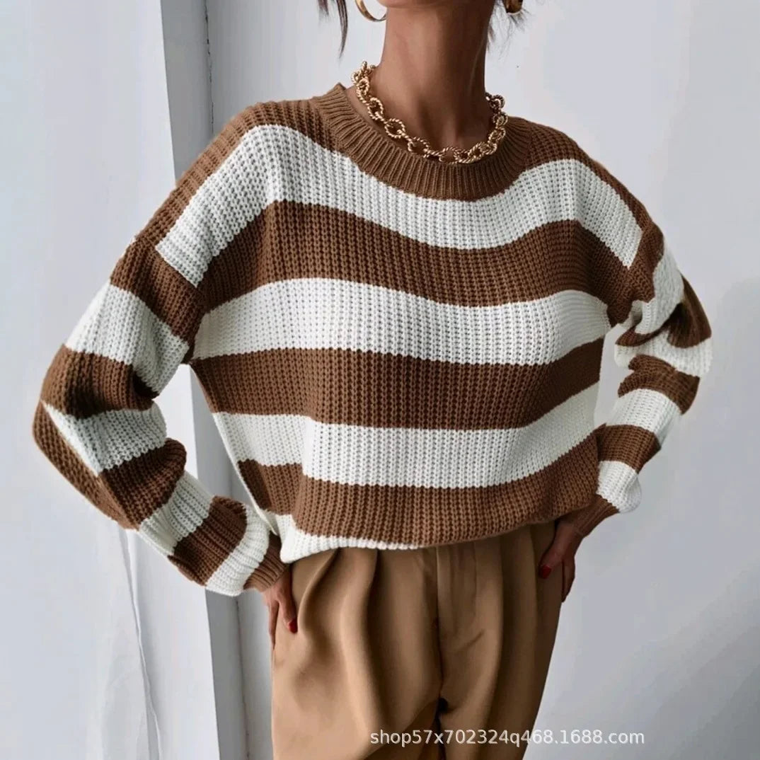 Women's Cashmere-Blend Knitted Roll-Neck