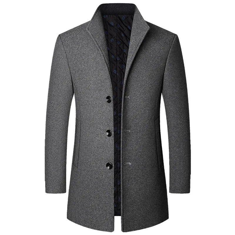 Men's Elegant Relaxed Fit Coat