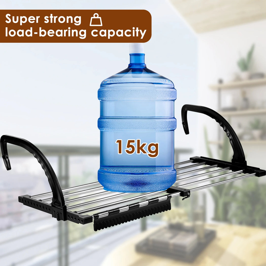 Extendable Radiator Airer | Over-Radiator Clothes Drying Rack, Stainless Steel