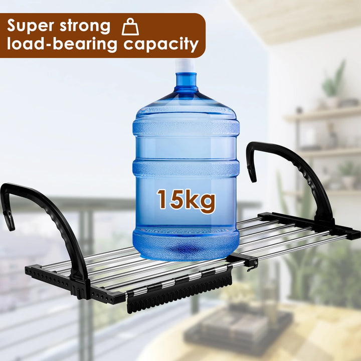 Extendable Radiator Airer | Over-Radiator Clothes Drying Rack, Stainless Steel
