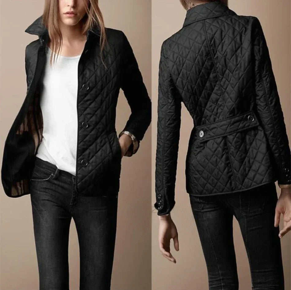 Women's Fitted Quilted Coat