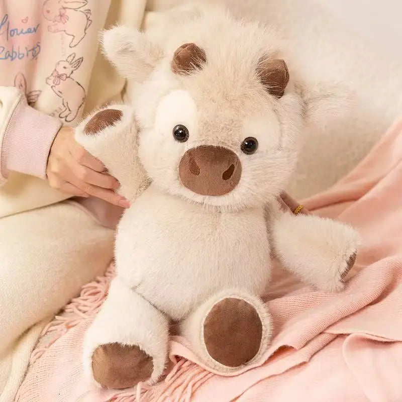 Highland Cow Plush Toy 45cm | Soft Cuddly Stuffed Animal