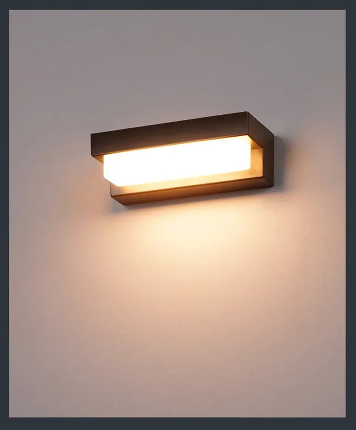 Outdoor Solar LED Wall Light – Waterproof Garden Wall Lamp | IP65