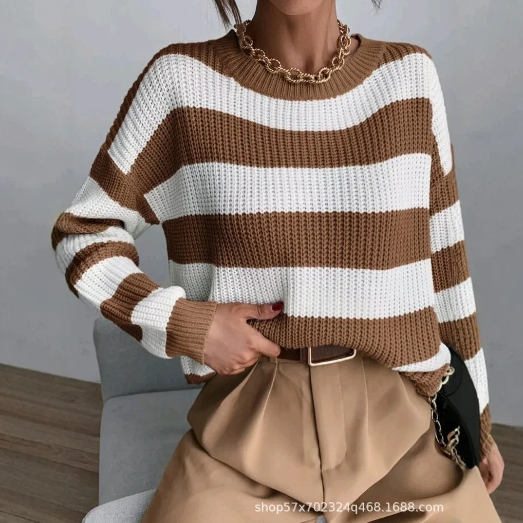 Women's Cashmere-Blend Knitted Roll-Neck